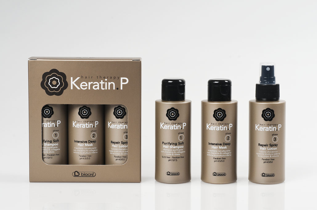 KERATIN.P KIT SH+MASK+LOTION 100 ml