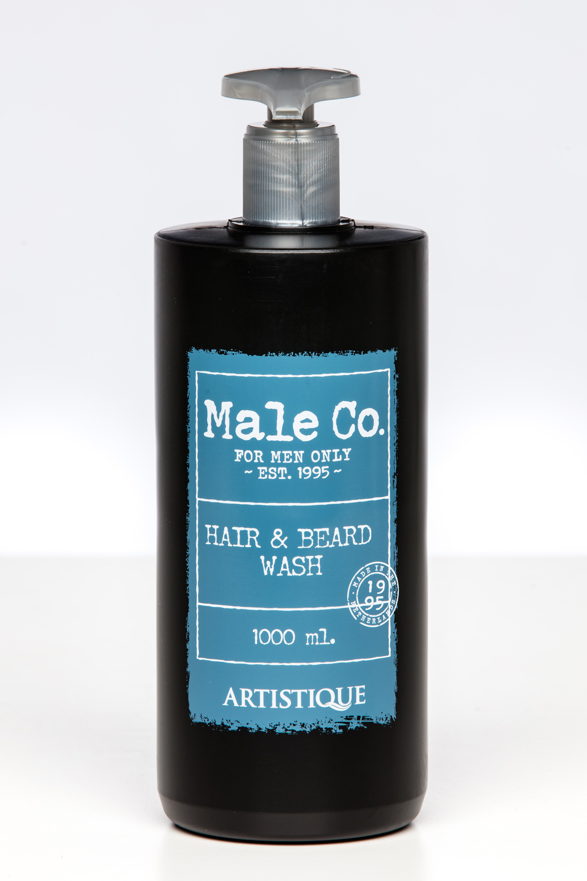 MALE & CO HAIR & BEARD WASH 1000 ML